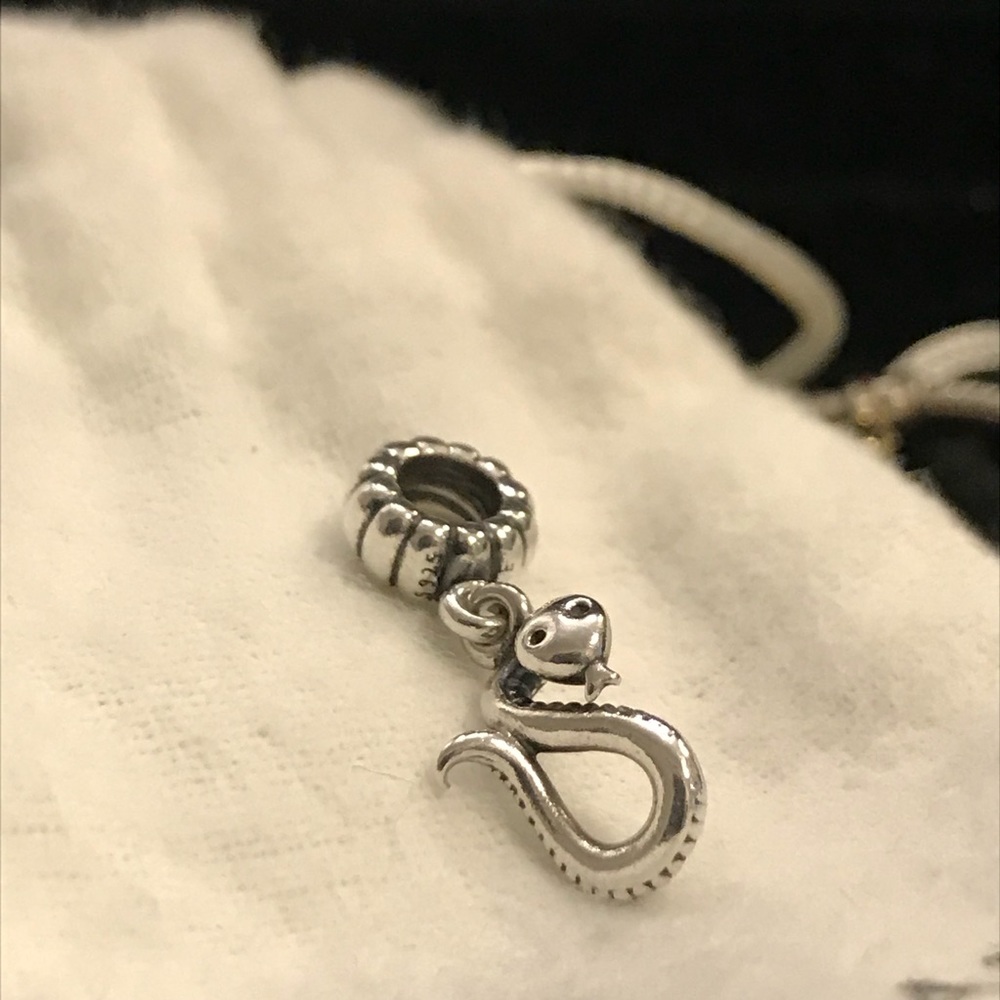Authentic Pandora Snake Dangle Charm